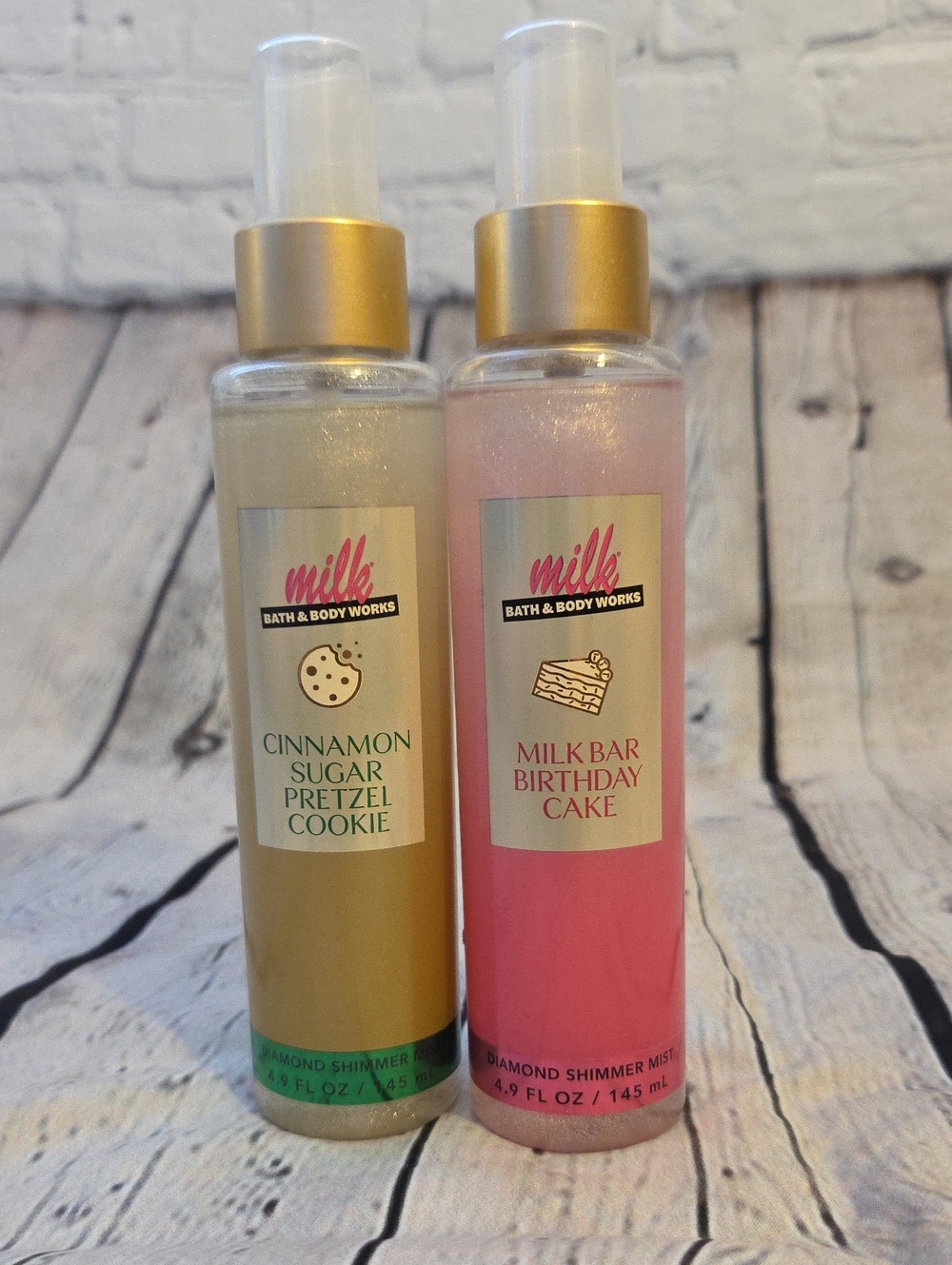 Body Works X Milk Bar Assorted Diamond Shimmer Mist Spray Bundle